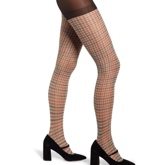Halogen Other - Plaid Tights